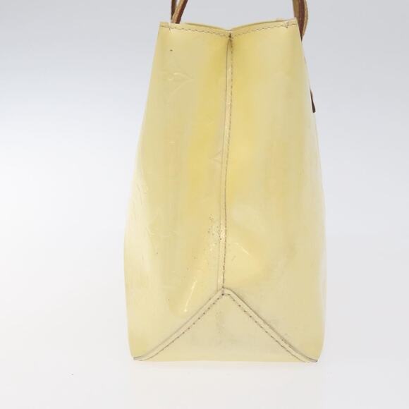 LOUIS VUITTON Monogram Vernis Reade PM Hand Bag Perle M91336 - Picture 5 of 12